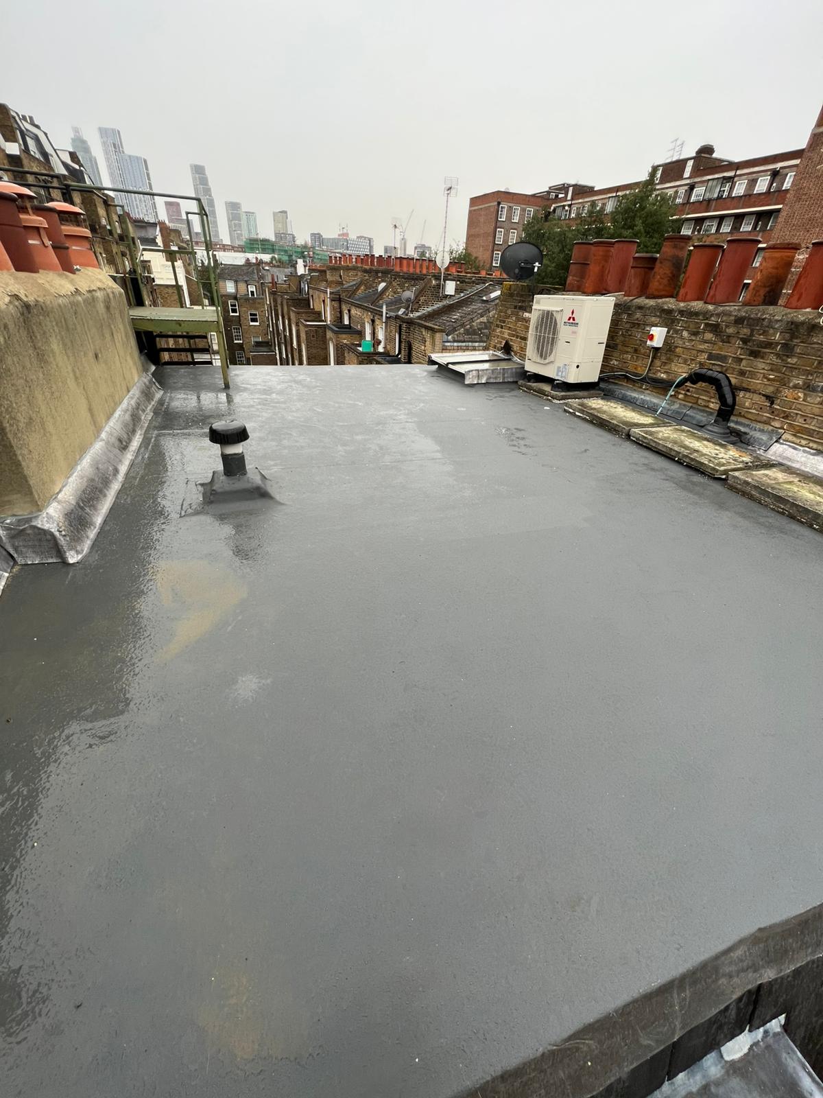 Professional flat roof maintenance in London by Roofers London