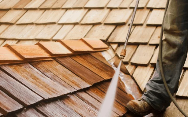 Professional roof cleaning services in London by Roofers London